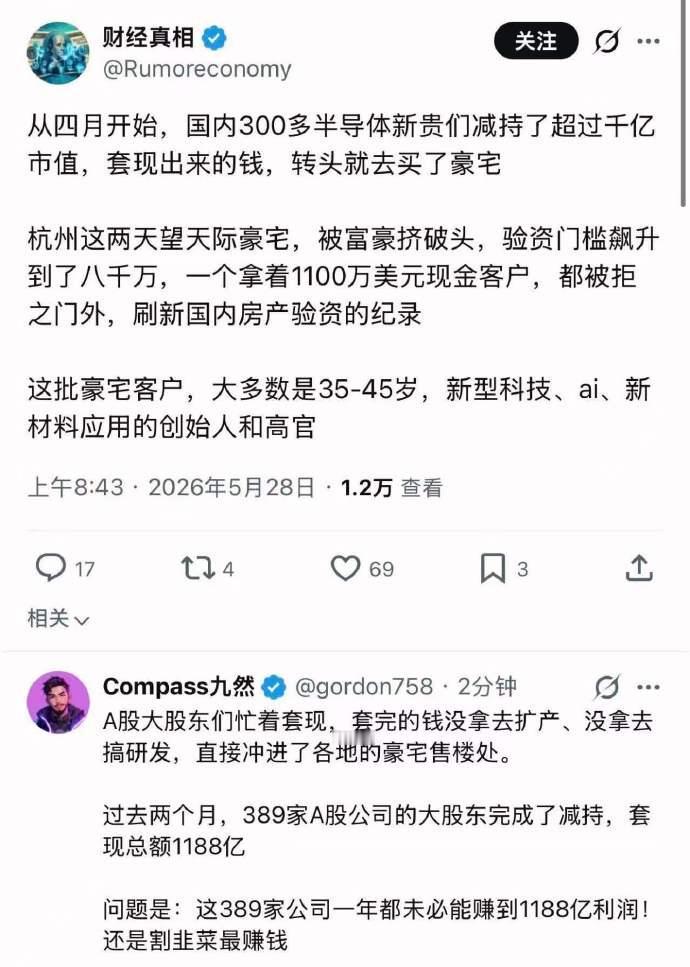 太阳底下没有新鲜事。

10年前阿里上市时造就了几百个千万富翁，抬高了杭州的楼市