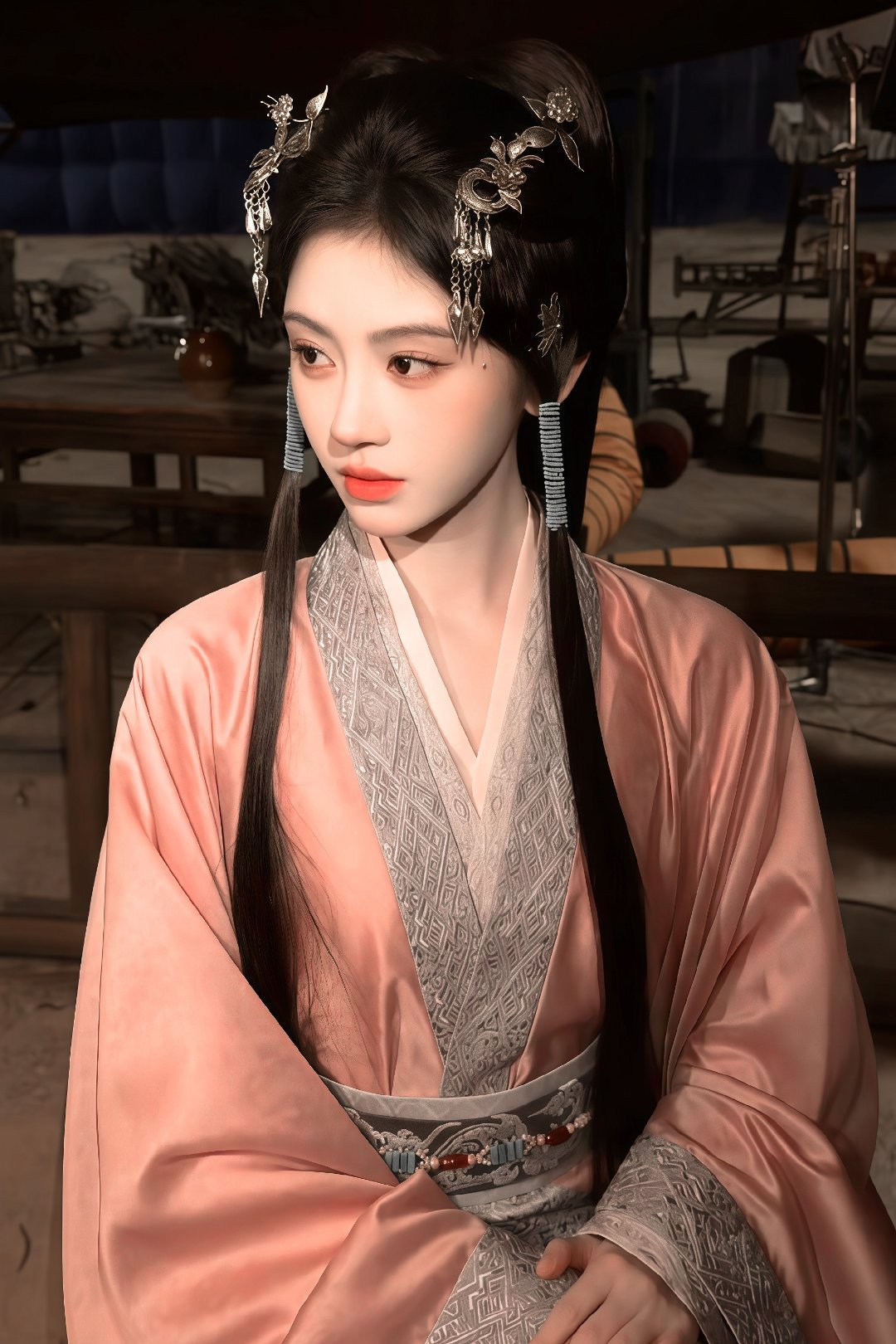 鞠婧祎×苏绿夏鞠婧祎芙蓉不及美人妆鞠婧祎苏绿夏  专栏 · 鞠雪汐产出基地
