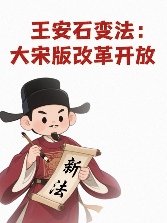 北宋最猛打工人，王安石变法：大宋版改革开放