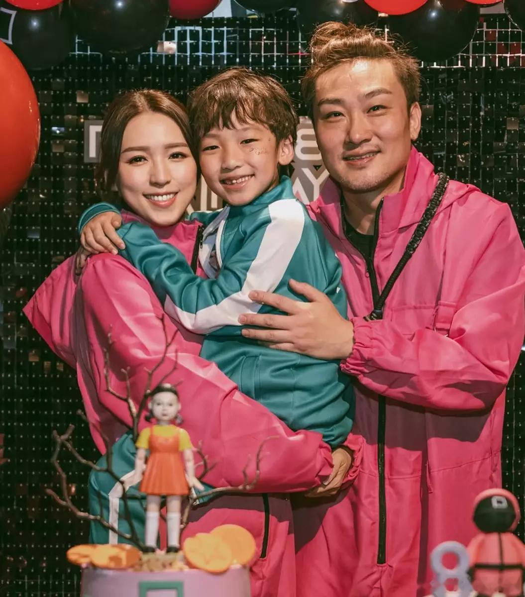 孫慧雪為大仔Riley慶祝9歲生日 包場齊玩VR遊戲.  43歲嘅孫慧雪（雪雪）
