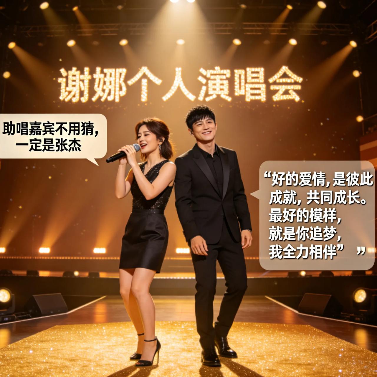 谢娜官宣个人演唱会！张杰一出手，全场都稳了
 
谢娜终于官宣开个人演唱会了，消息