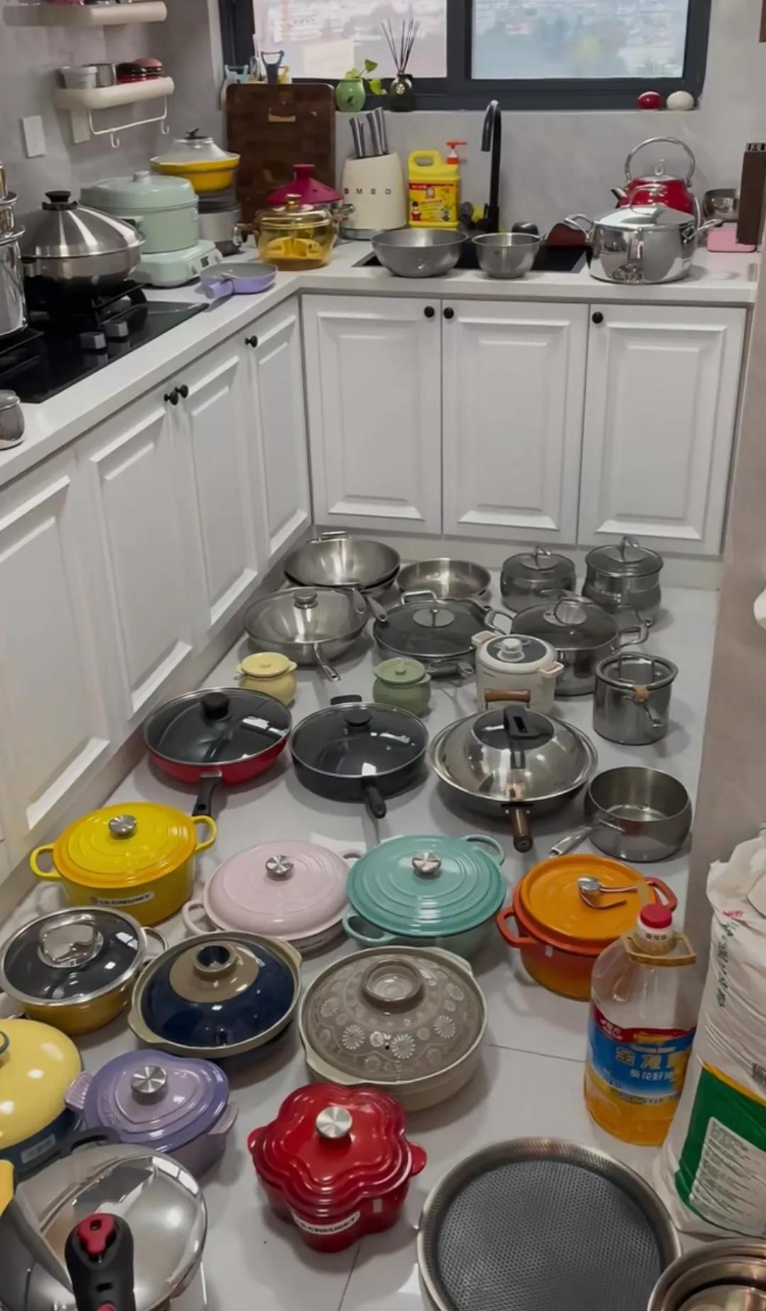 就我老婆这么个情况，攒钱计划怕是泡汤了，关键是厨房已经放不下了！