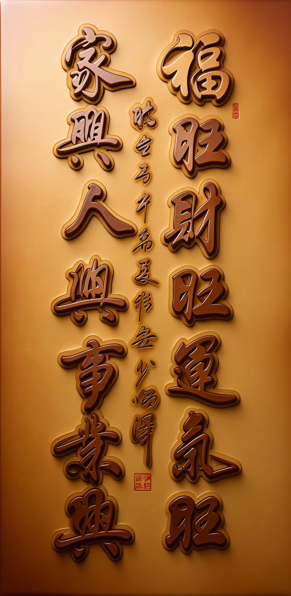 维安书法作品展示
