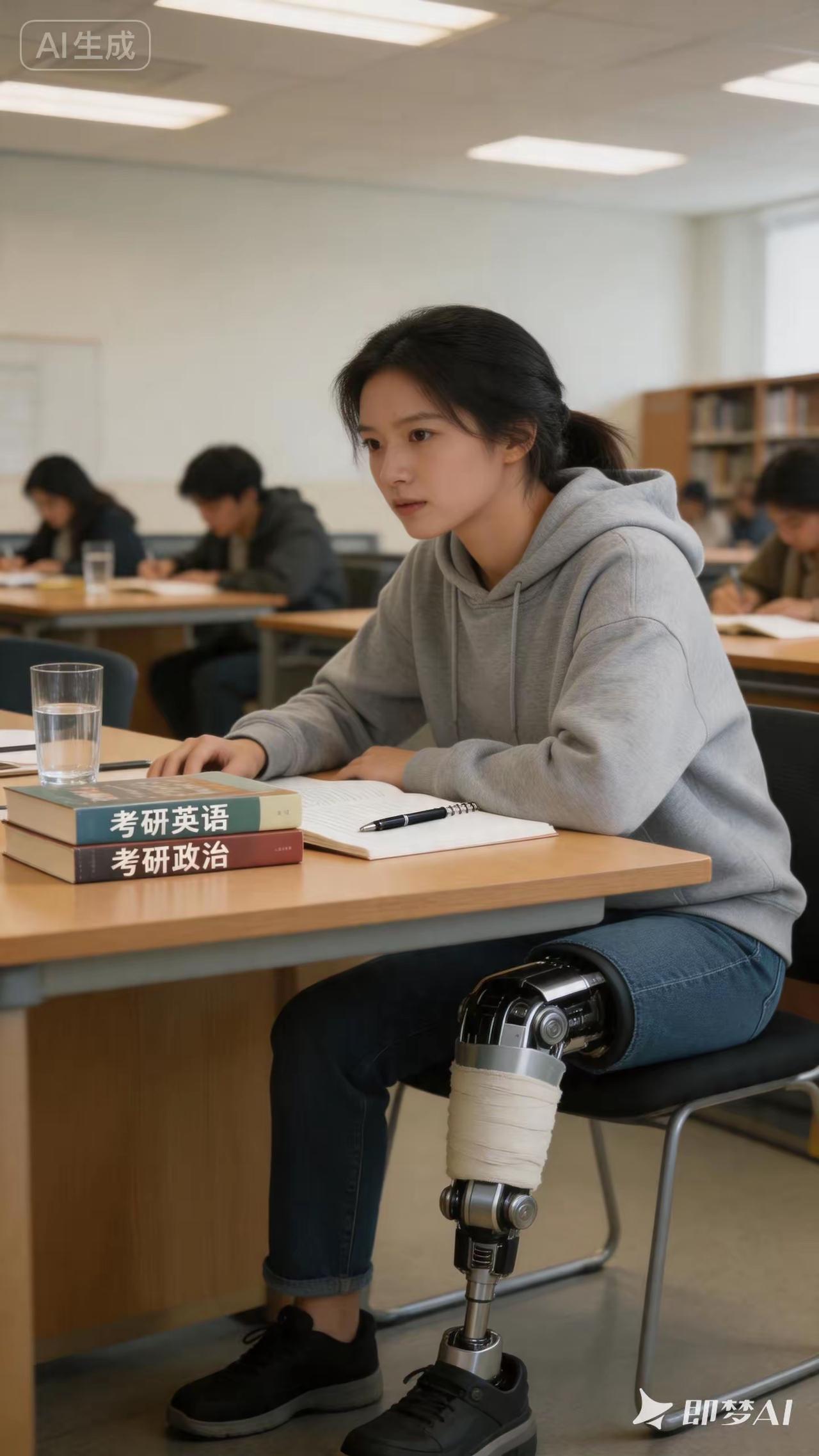 6月7日，河南驻马店上蔡县18岁女孩秦小佩迎来高考。她因2025年3月救人被货车