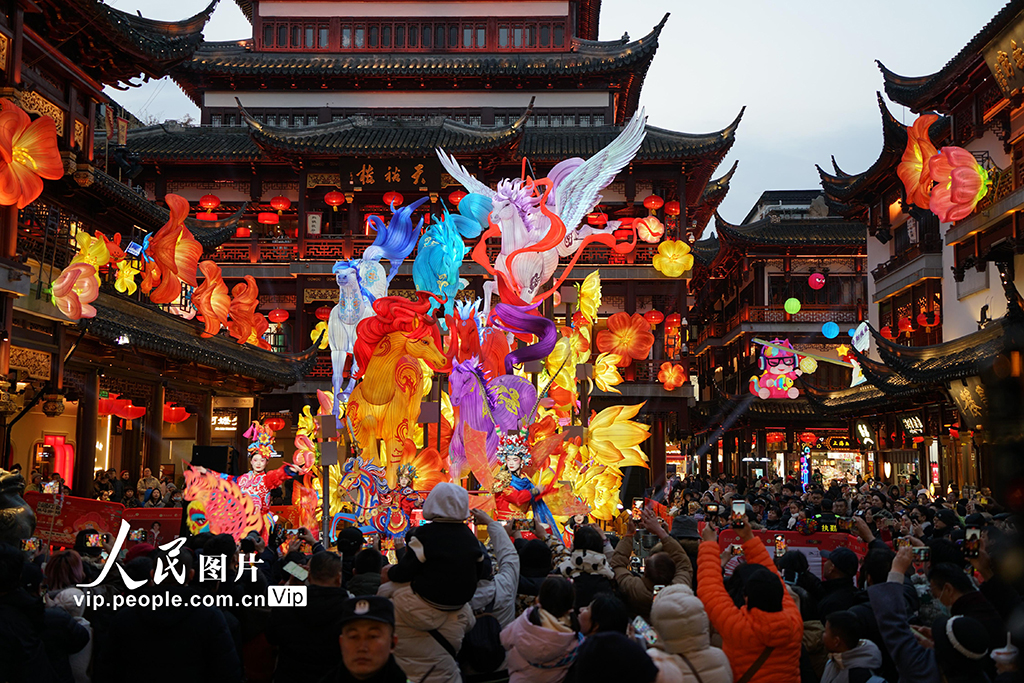 豫园灯会灯光秀