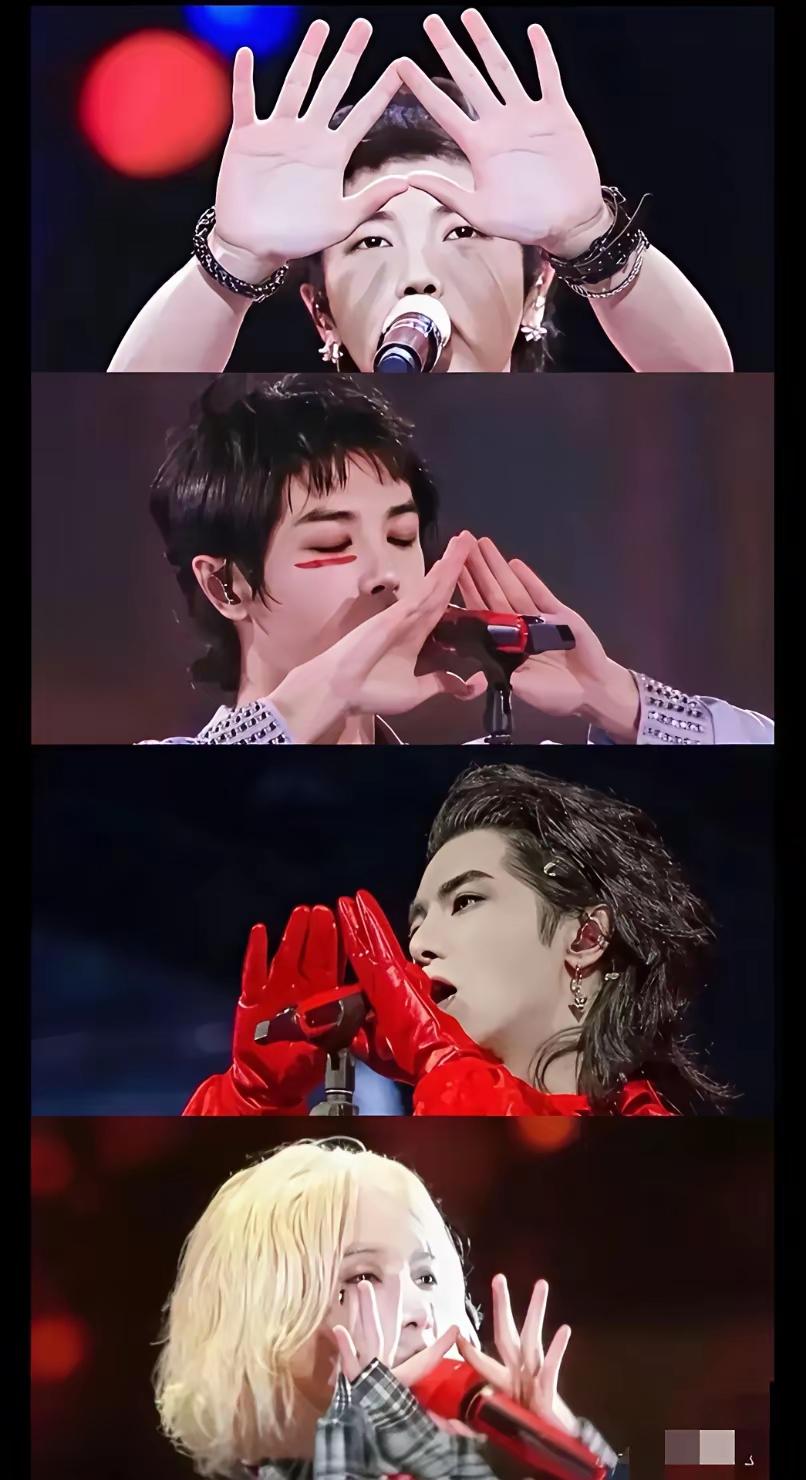 有网友说，像华晨宇这样的就该全网封杀！
他以往的各类奇怪手势，就是典型的光明会的