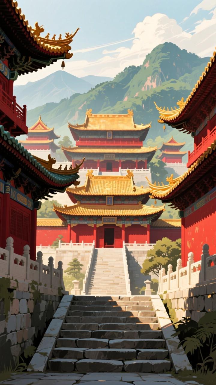 要是能穿越时空，走进故宫这古色古香的皇宫就好了，那绝对能感受历史的厚重与辉煌。故