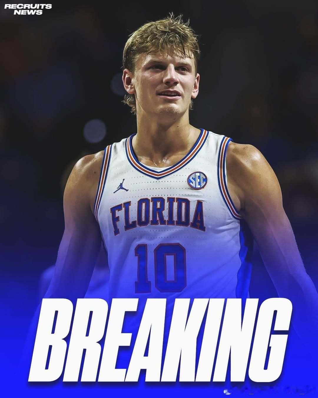 托马斯·霍(Thomas Haugh)将重返佛罗里达大学开启大四赛季这位身高6尺