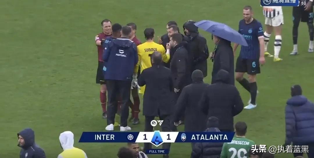 1-1，国米主场被亚特兰大逼平，痛失两分！

领先后踢得太随意，射门多次偏出，图