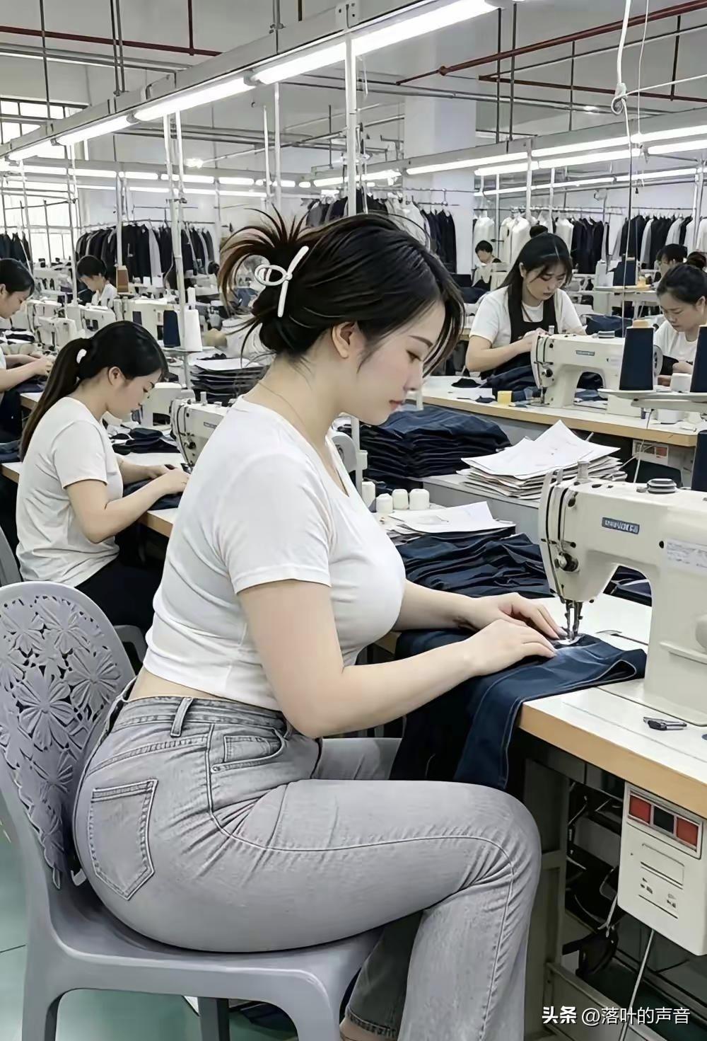 小编说，他今年28未婚，如果，他早点去这样的服装厂上班，说不定，他早就结婚了。