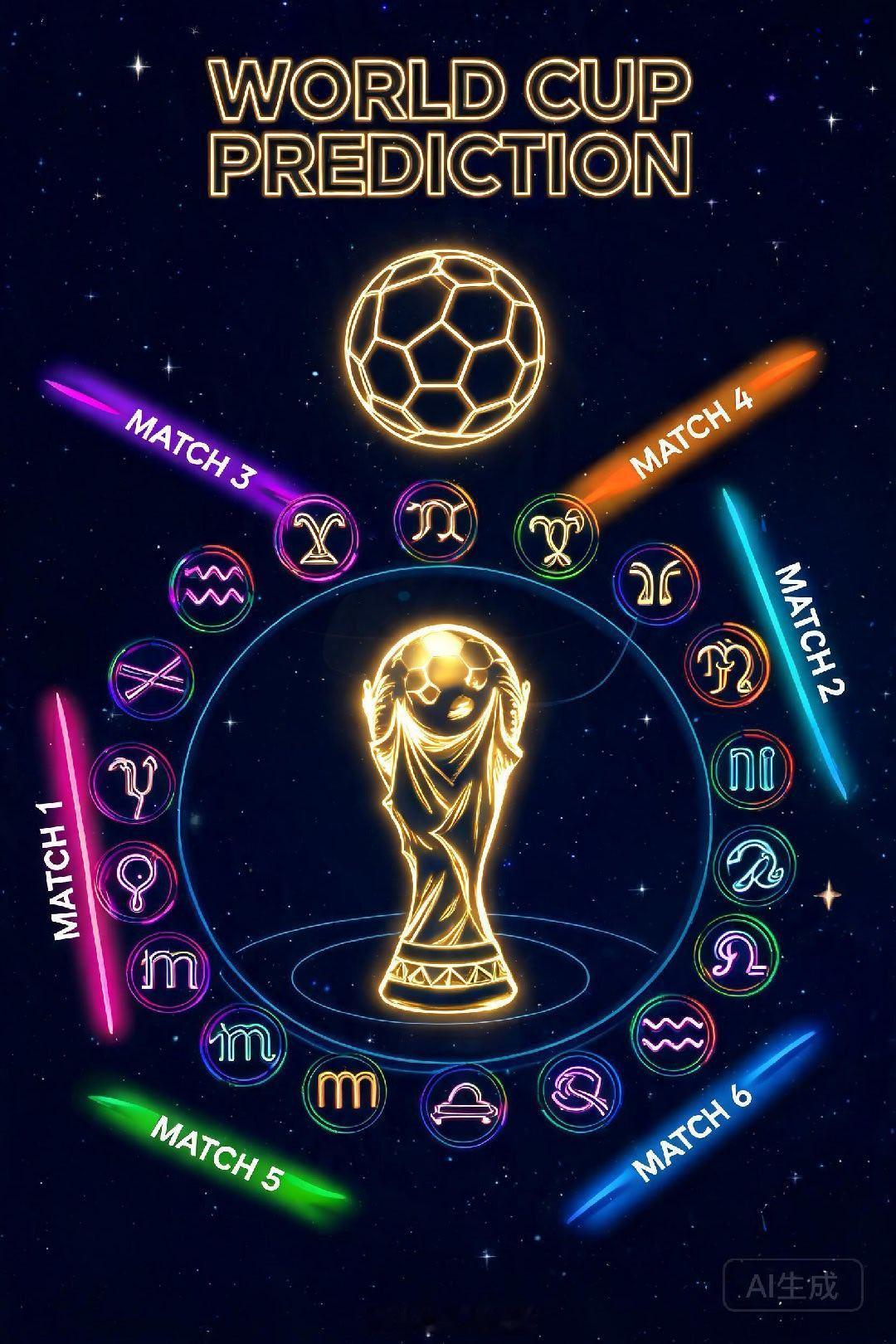 ⚽ 世界杯6月26日｜占星×奇门遁甲｜辛未日六场全预测 🪐━━━━━━━━━━