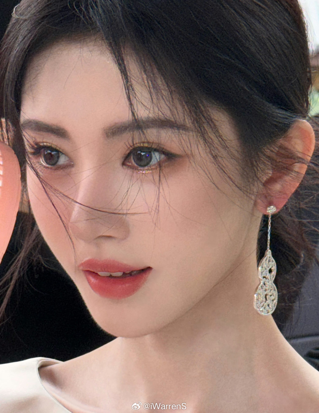 鞠婧祎美爆了！[哇]#鞠婧祎妆造# ​​​
