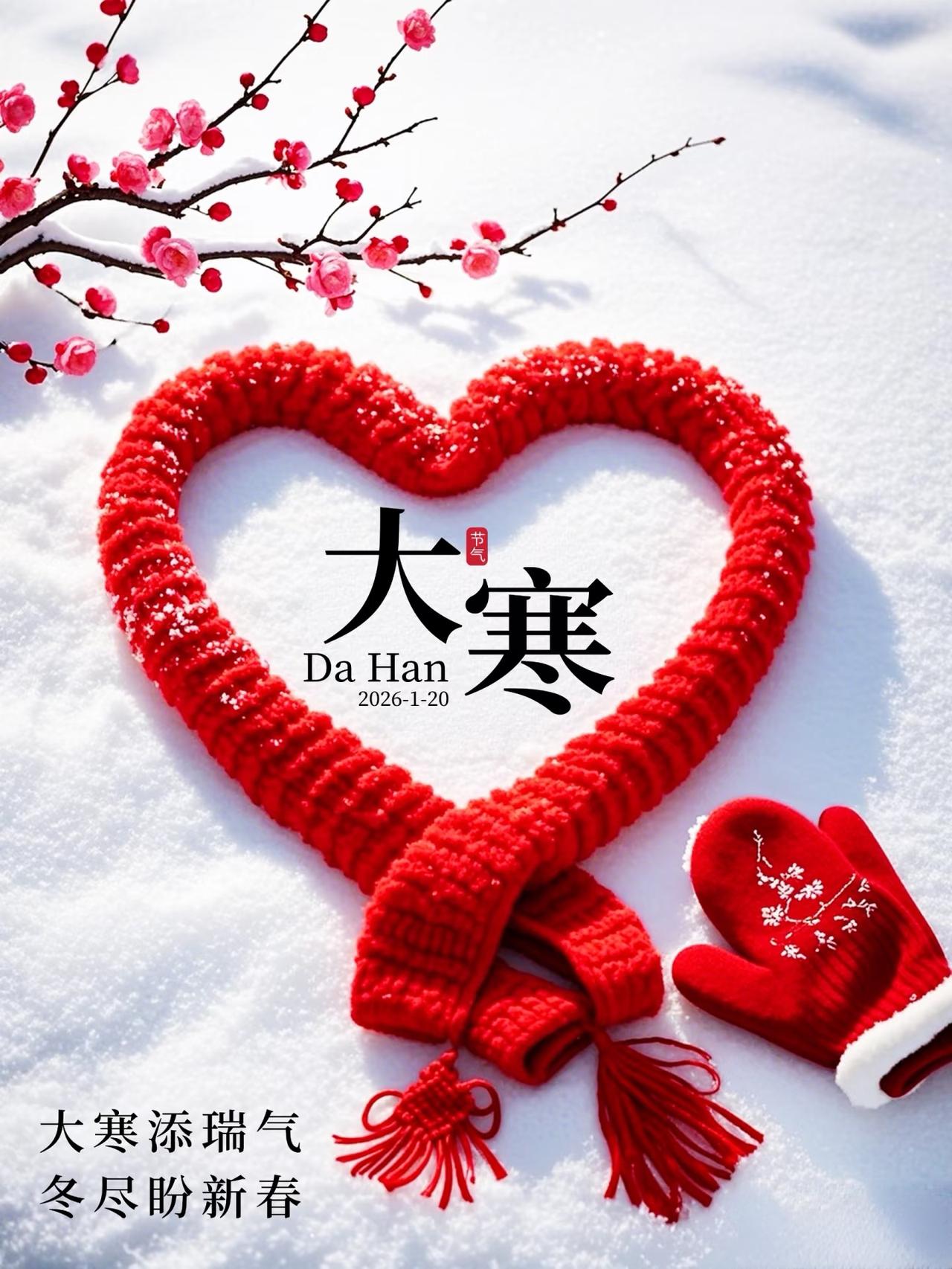 今日大寒，做好“4件事”，温暖迎新年！

今年1月20日09时44分，我们正式踏