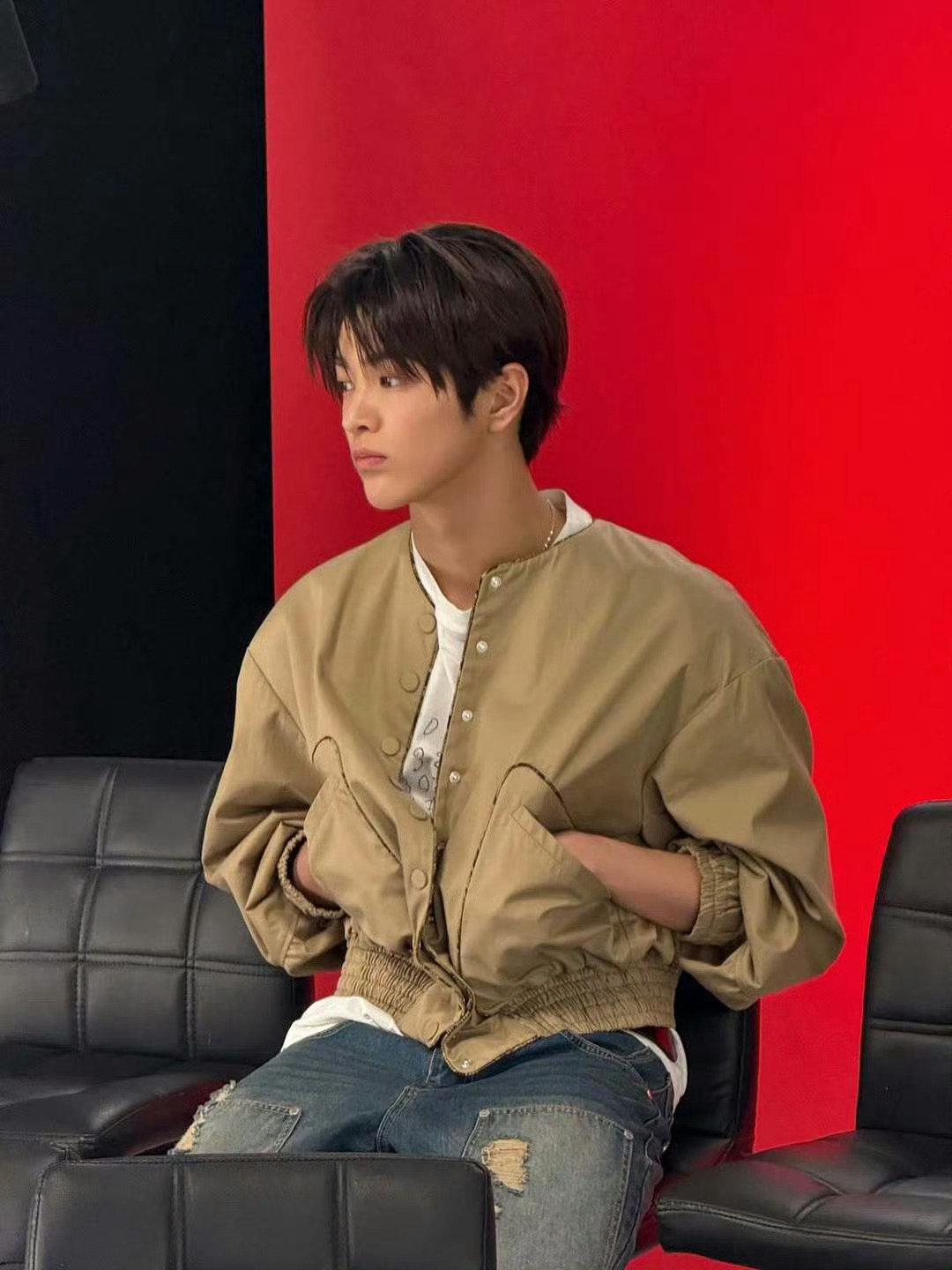 我看见这张脸我自动就调理过来了 