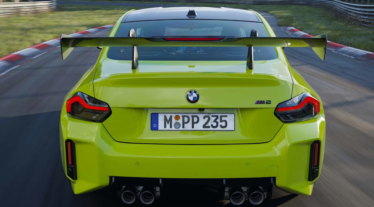 不加马力也快！宝马M2推M Performance赛道套件，含可调前唇+尾翼、四