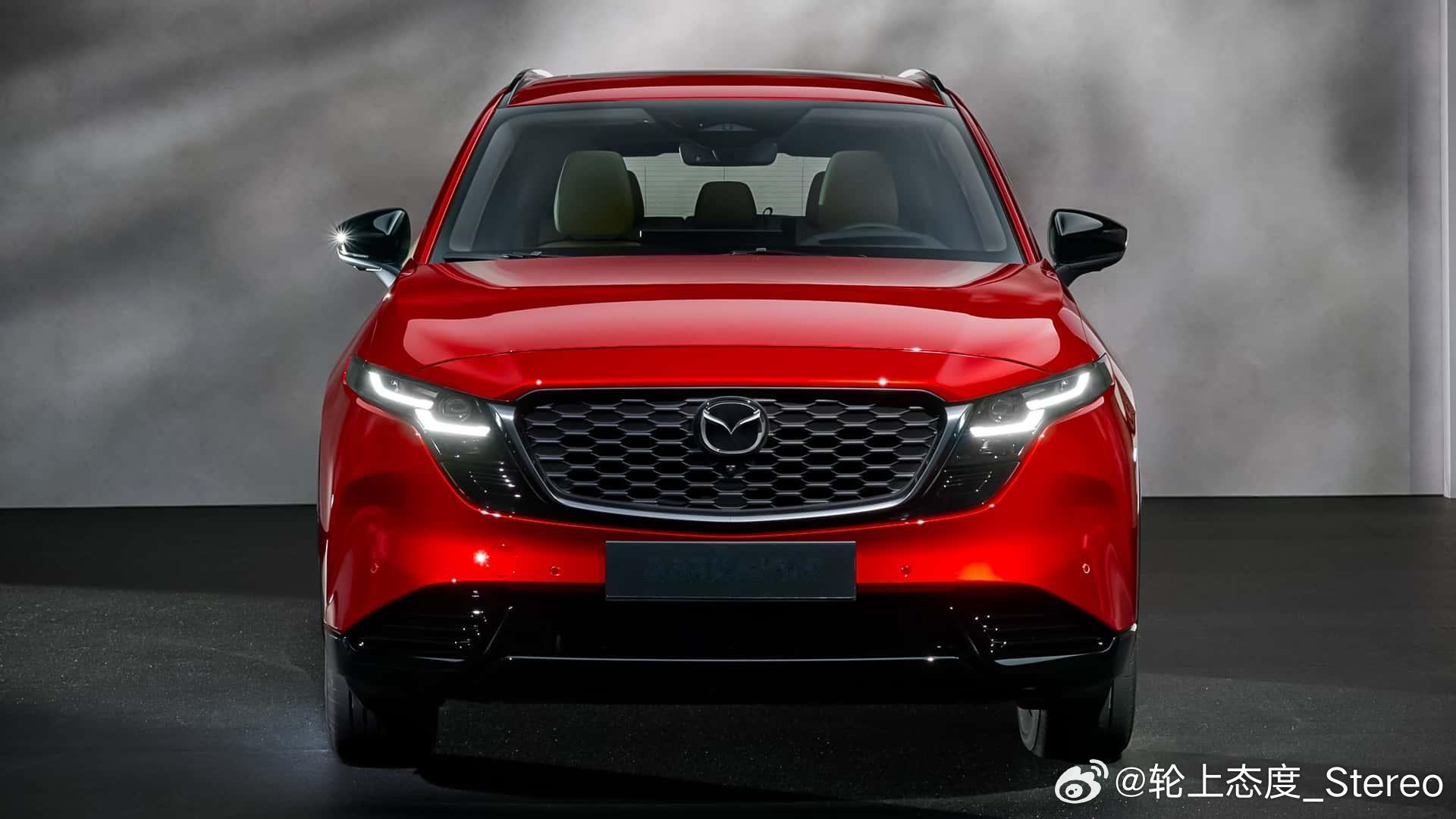 还在Go！新的马自达cx-5 感觉这个进化方向和德国马有点像大灯造型竖了起来中网