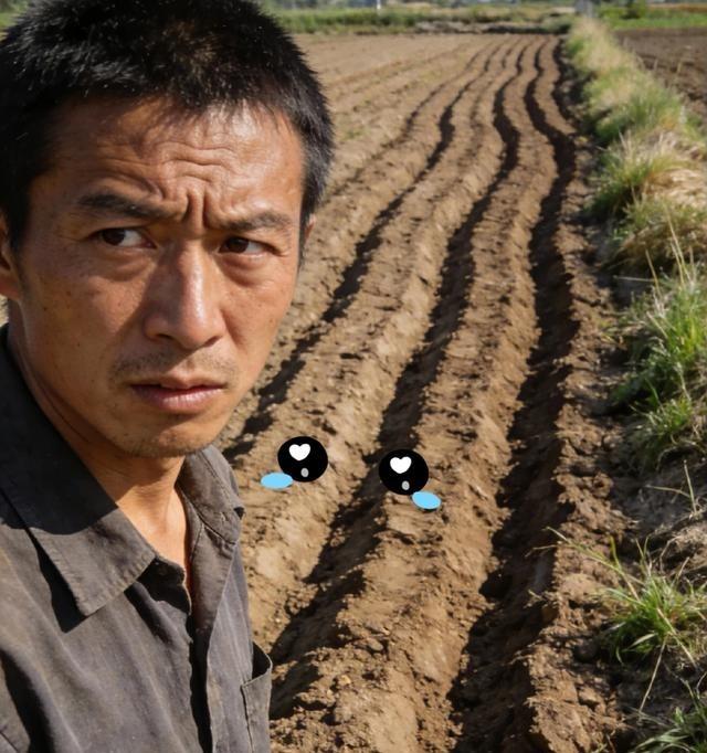 地租出去三年，收回来自家地少了两垄。

租前量好的49垄，现在只剩47垄。问邻居