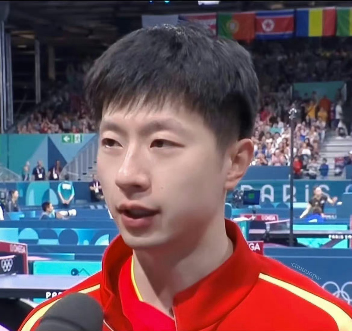 #马龙的眼袋比眼睛还大#这哥仨的眼袋一个比一个重，特别是龙队，眼袋比眼睛还要大网