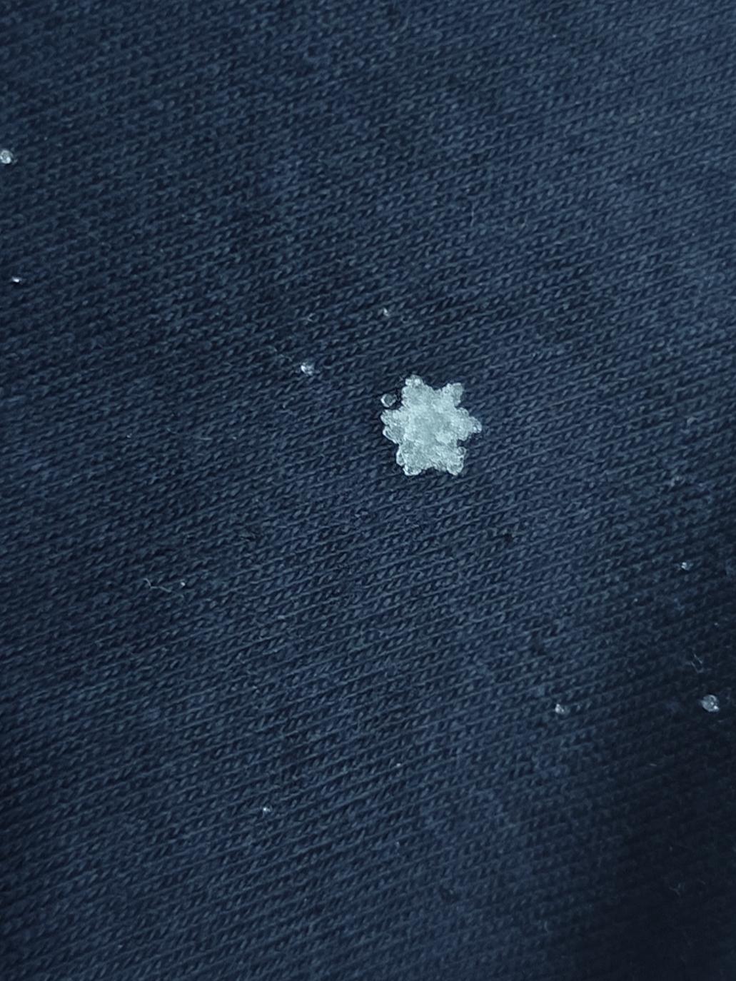 出门正好遇见下雪了，春天的雪，3月里的雪，下在身上分外好看！让我想起一个梗:你在