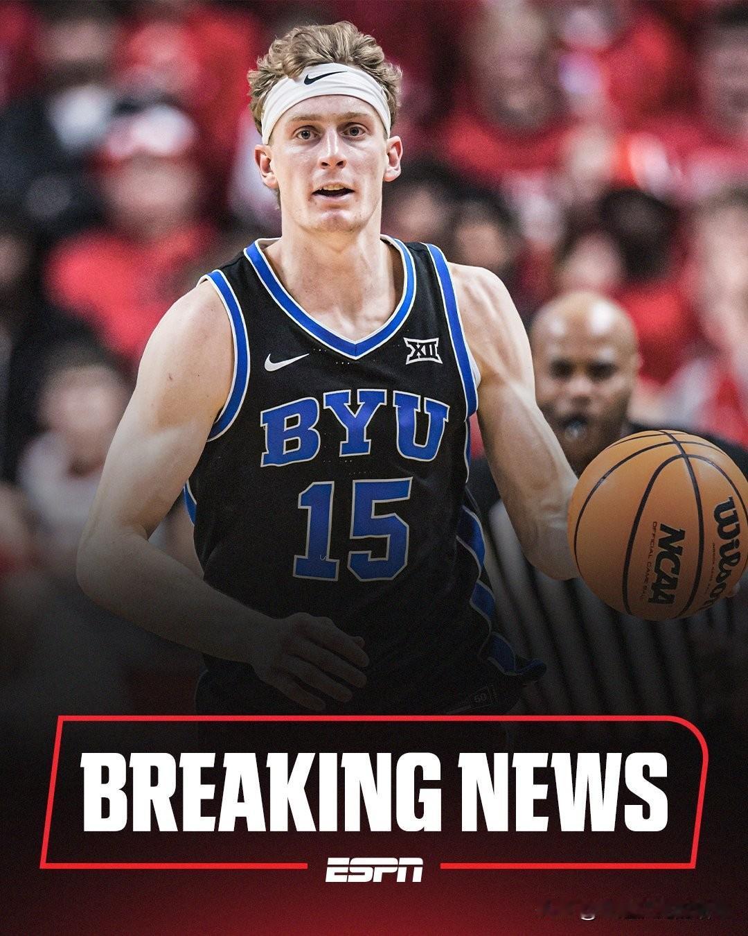 杨百翰球星Richie Saunders在昨天击败科罗拉多大学的比赛中撕裂了他的