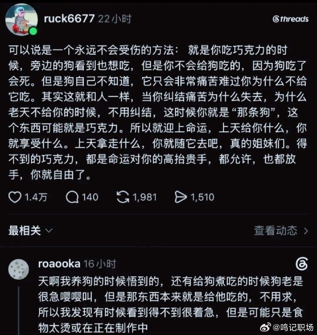 学会放手，让我们有机会寻找更适合自己的东西。得不到的东西本来就不属于你的，世间万