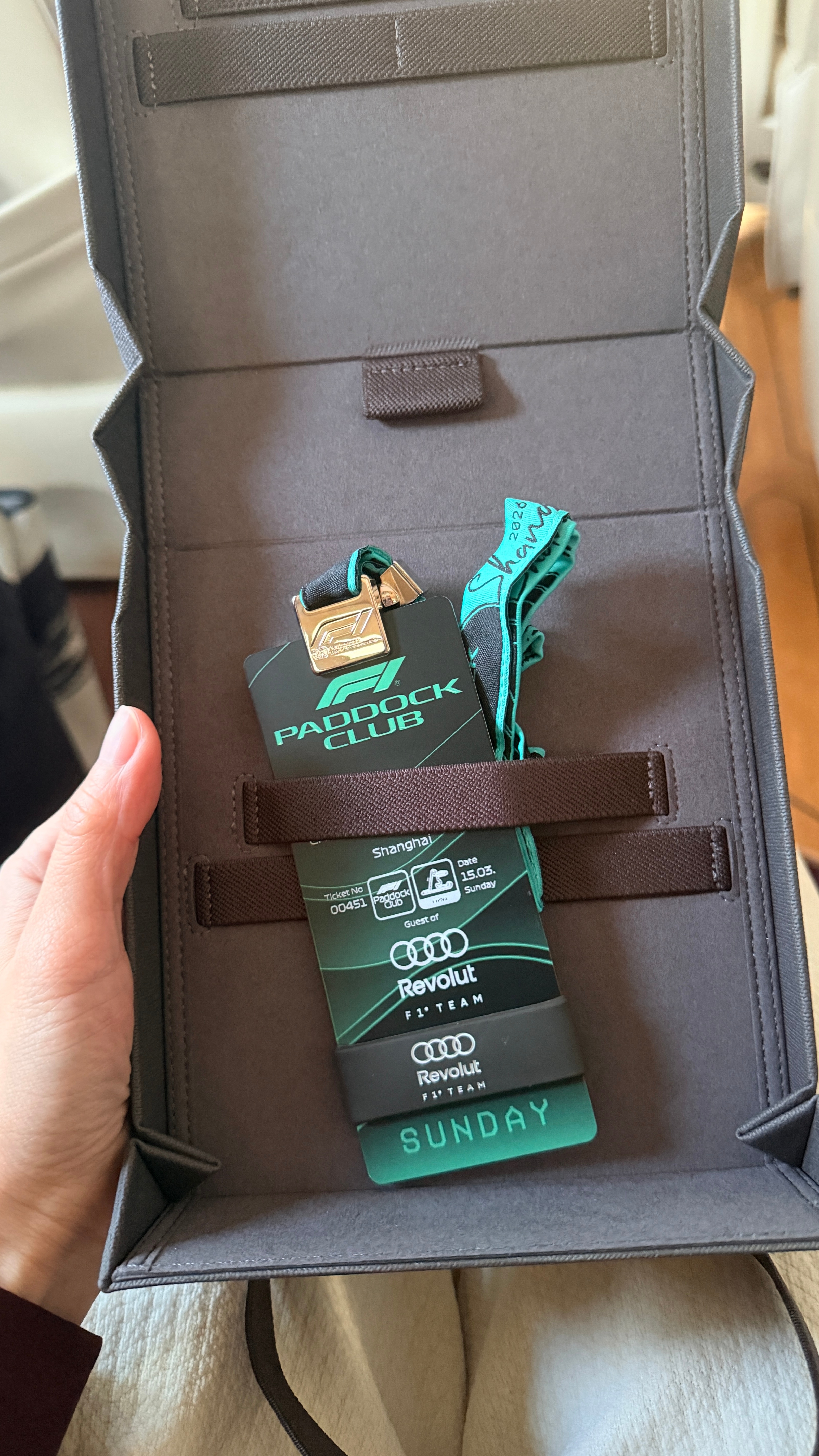 F1正赛日🏎️人生第一场F1，我来啦！！！感谢奥迪邀请[爱心]~2026F1中