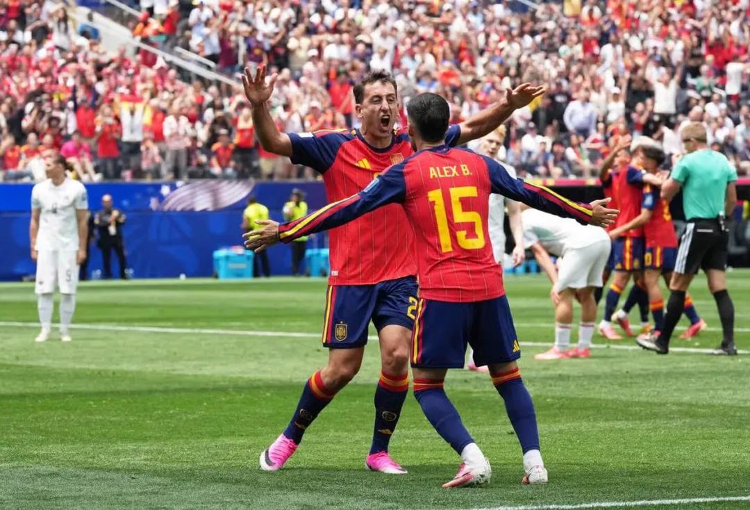 2026美加墨世界杯1/16决赛，西班牙以3-0完胜奥地利顺利闯入十六强。斗牛士