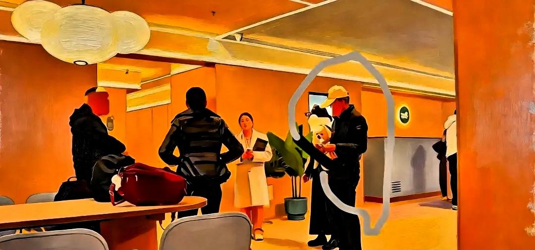 郑州汉庭酒店坚守“不接待带宠物的客人”的规定，前台工作人员拒绝接待带宠物的客人，