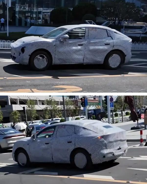 溜背轿跑特征明显，小鹏MONA SUV谍照曝光。
日前，网络上曝光了小鹏MONA