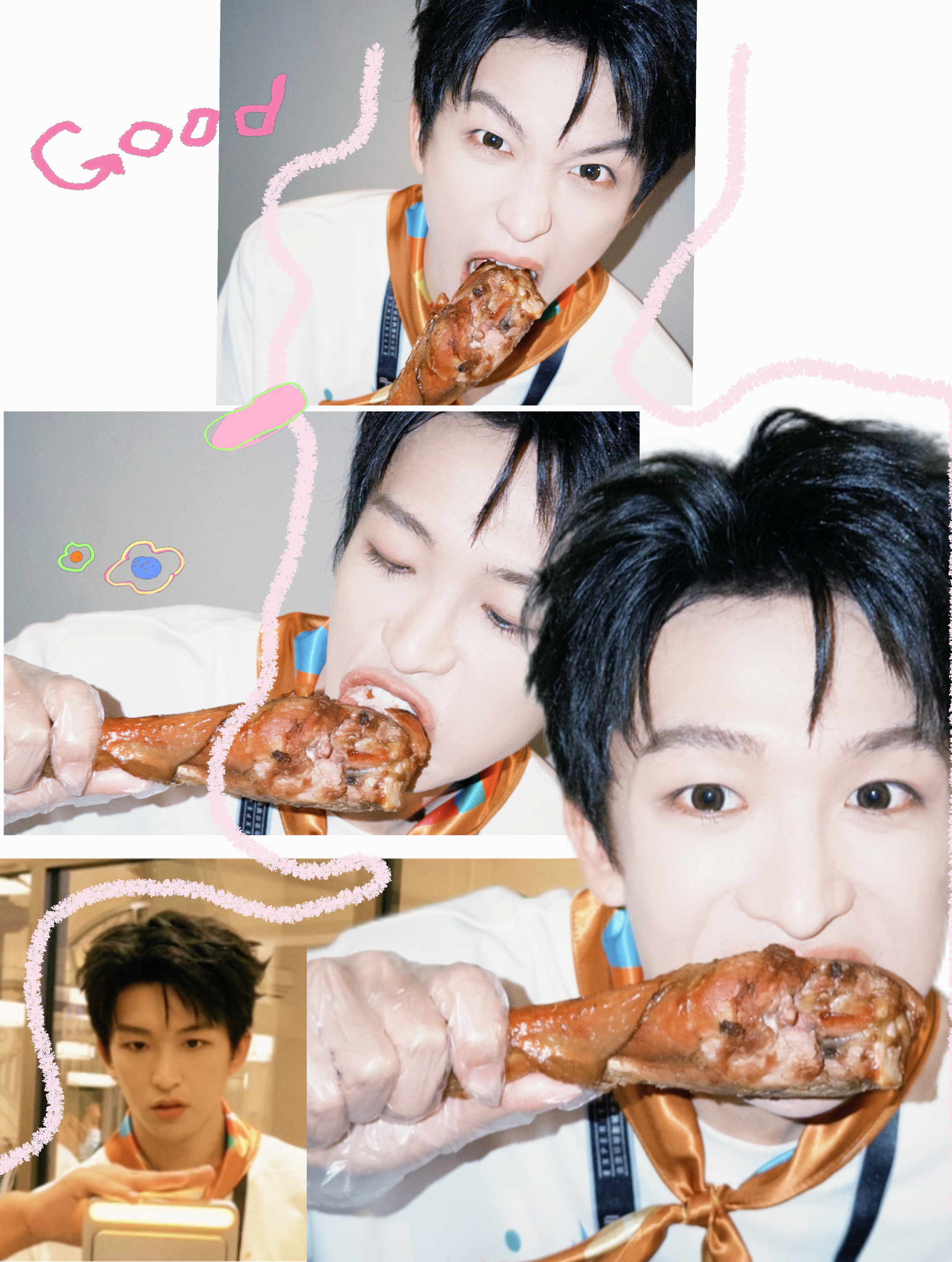 我也想吃鸡腿🍗 ​​​