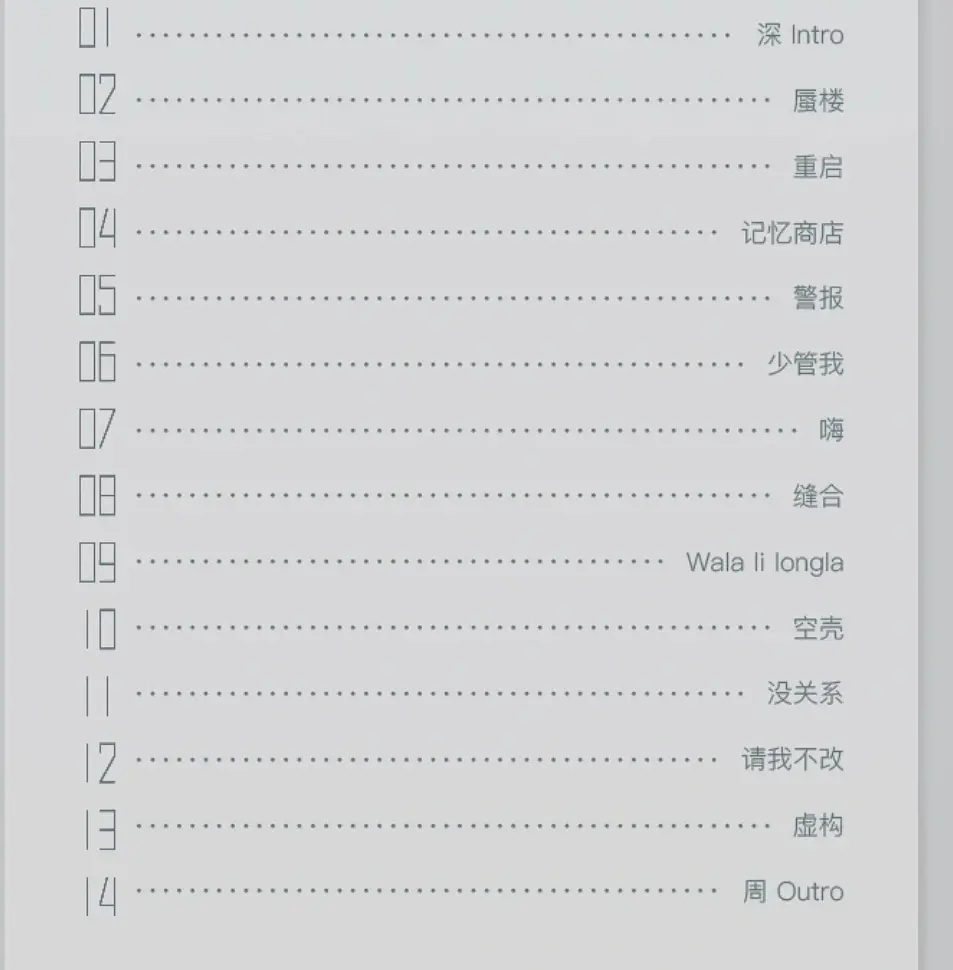 周深实体二专《反深代词》专辑12分钟达殿堂史诗级唱片 