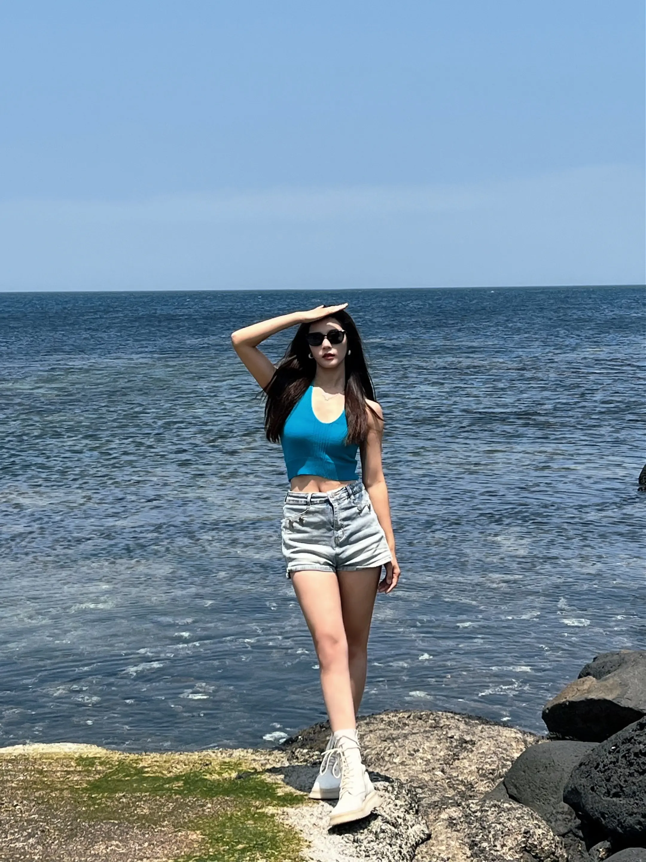 吹海边的风。