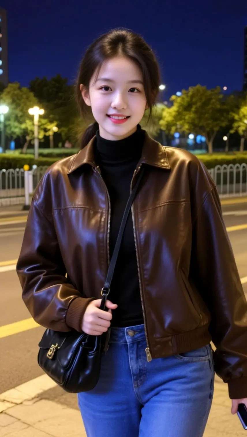 AI夜街生活照 ai创作