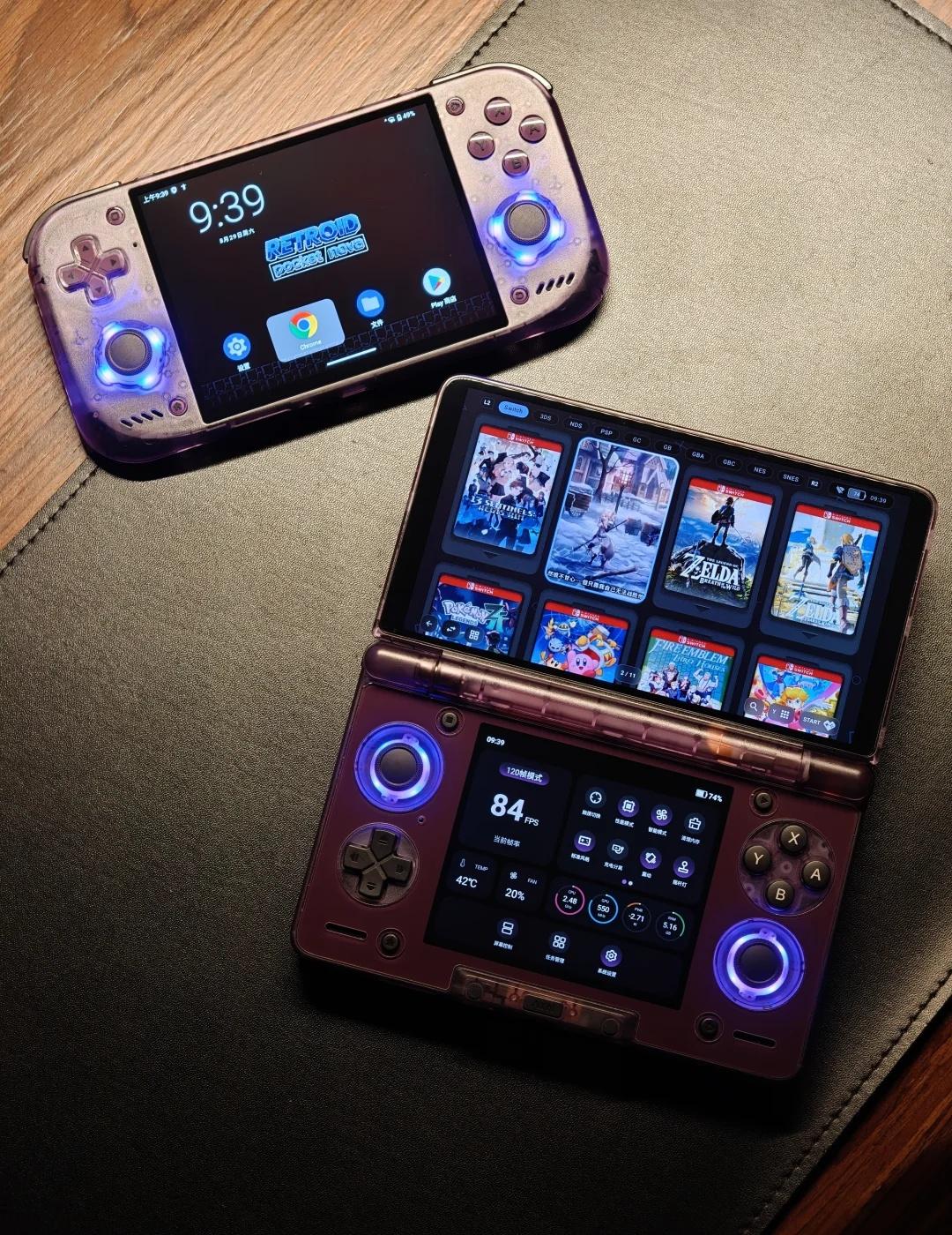 Retroid Pocket Nova & AYN Thor紫透对比
所有图片均