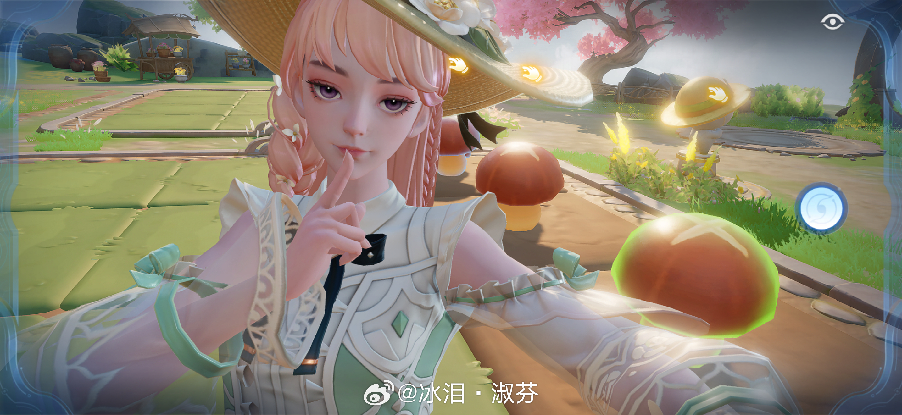 我就这样偷菜出片两不误！王者荣耀