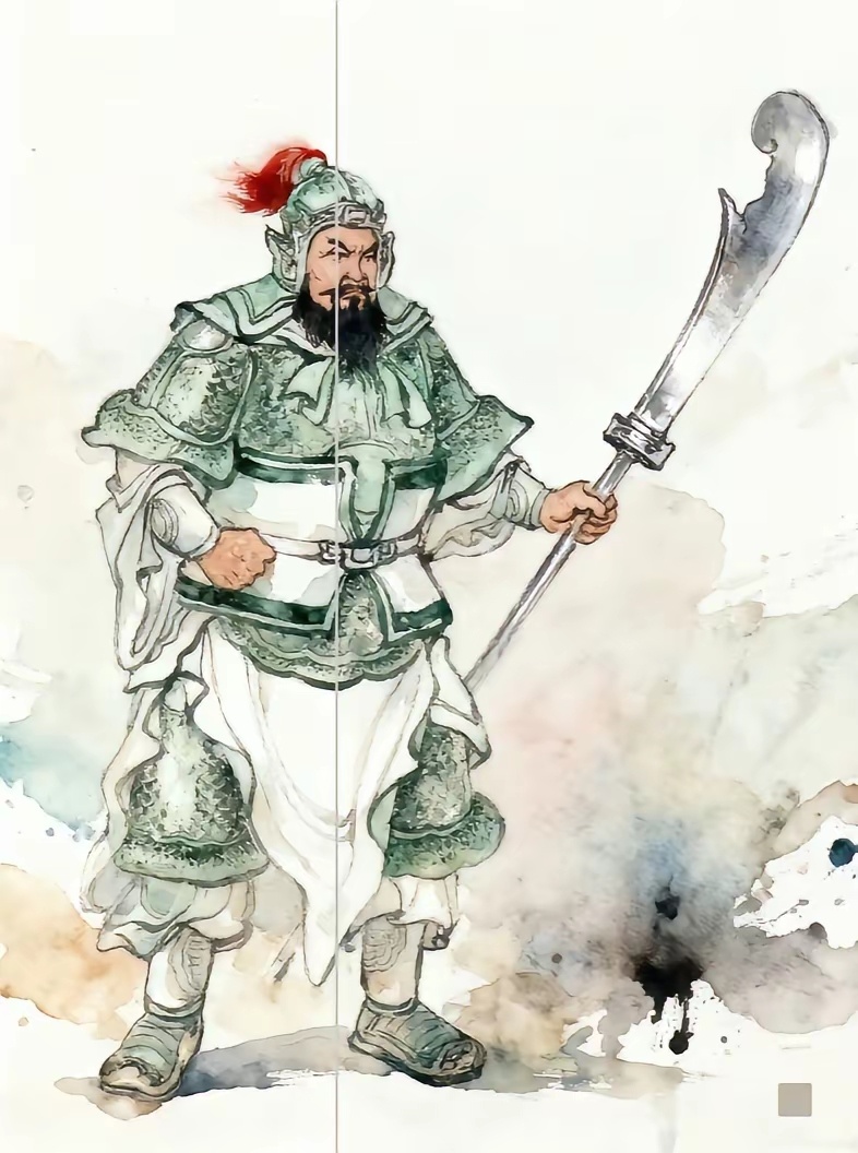 你能从兵器看出来，这是那员猛将吗？ 