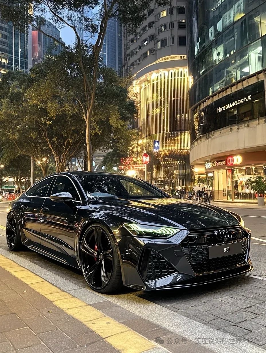 豪车超跑[超话]  奥迪RS7！嘿喂狗！ ​​​