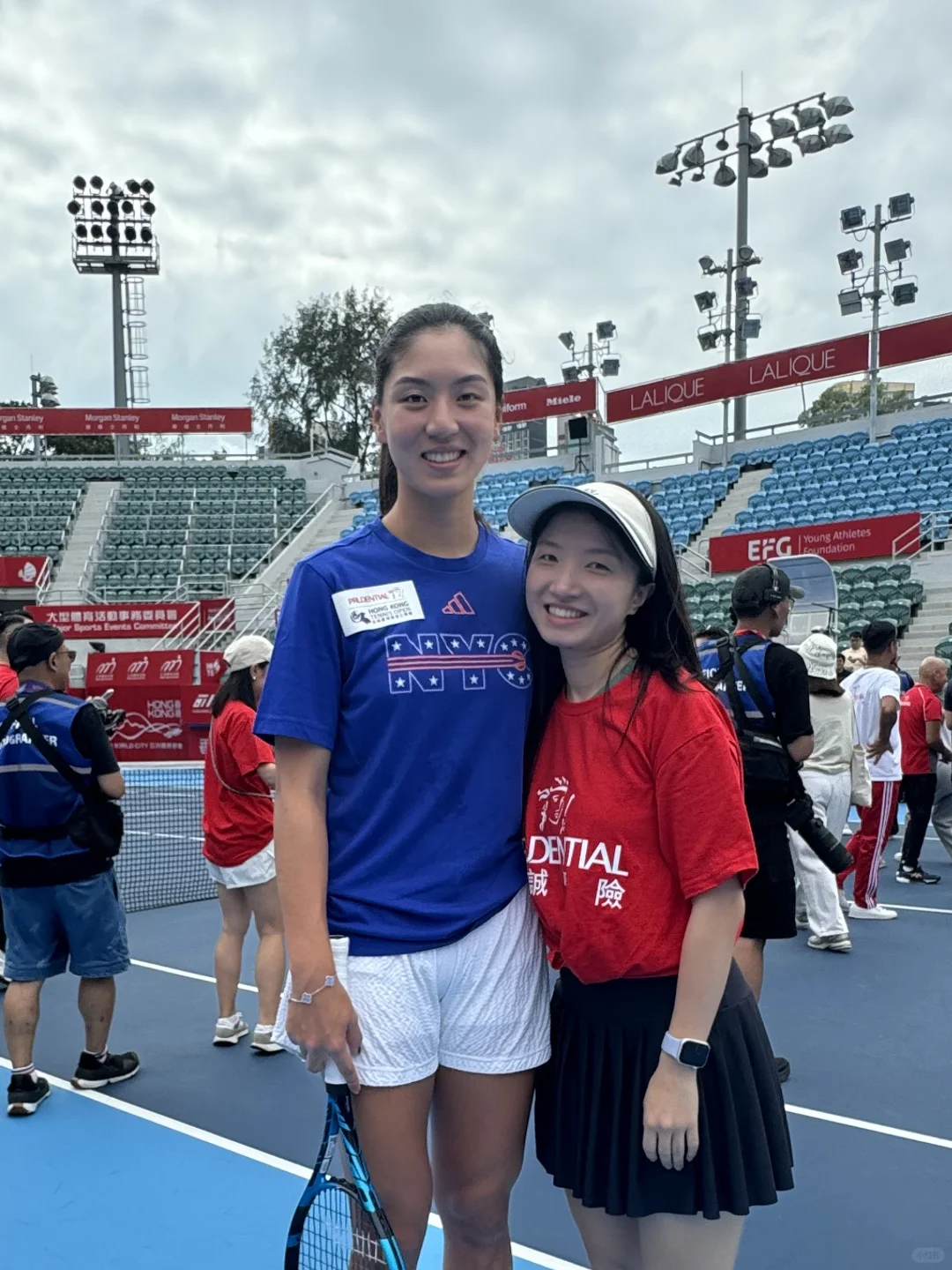 🇭🇰见到李娜和王欣瑜了🤩