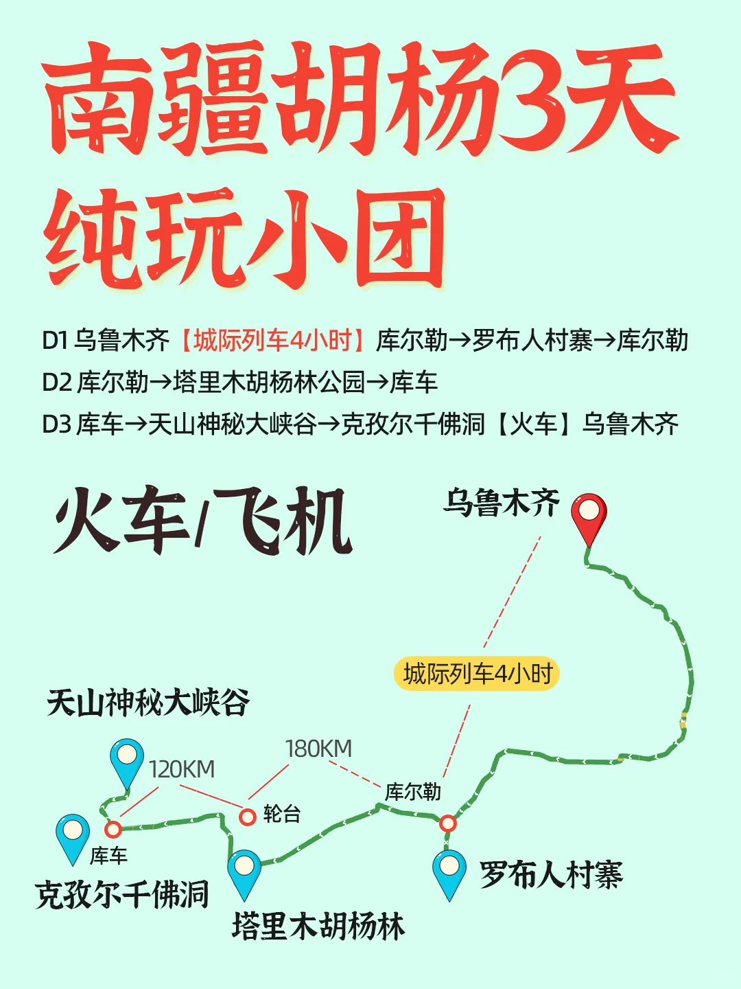 10月11🈷️| 南疆胡杨3天 赏秋路线推荐