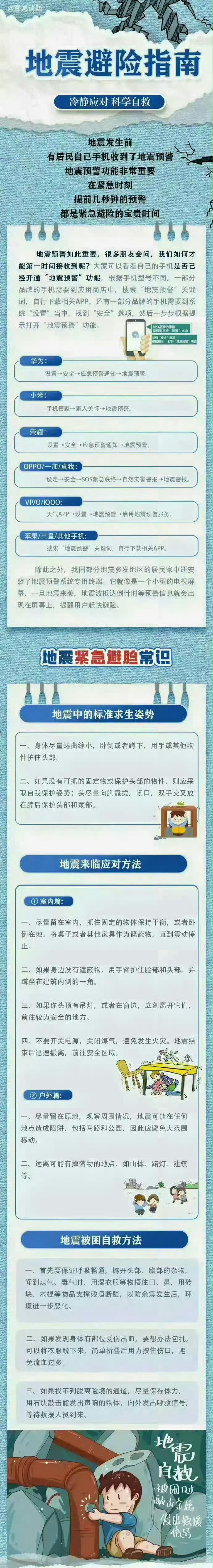 日本岛根县6.2级地震【地震避险指南】自然灾害我们无法抵抗，但可以掌握更多的自救