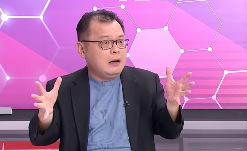 郑丽文说“很多人拿我跟中山先生做联想”，对此，岛内媒体人陈挥文6月19日在节目中