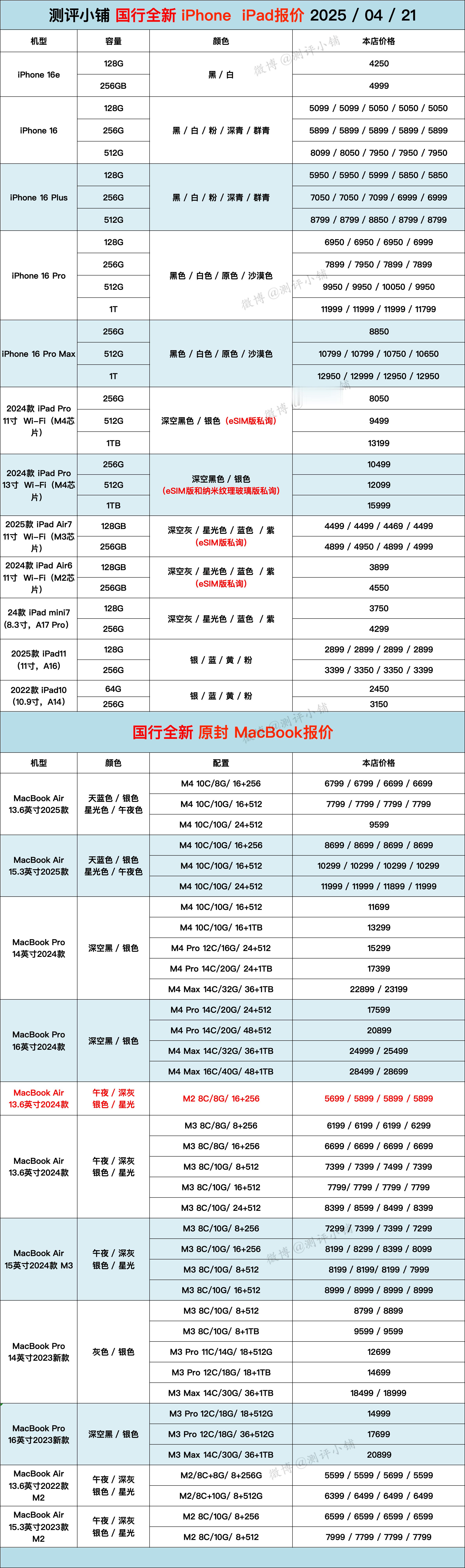 04-21国行全新机，iPhone系列，荣耀Magic7 Pro，华为Mate7