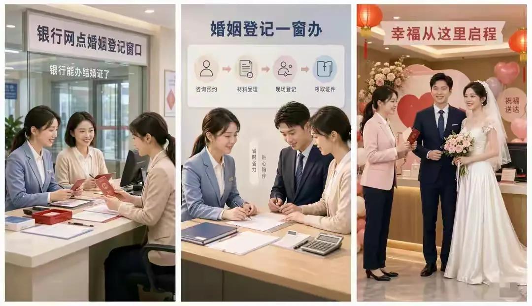 银行办结婚证，是因为夫妻有理财需求，没毛病。从这个道理出发，商场能办结婚证，是因