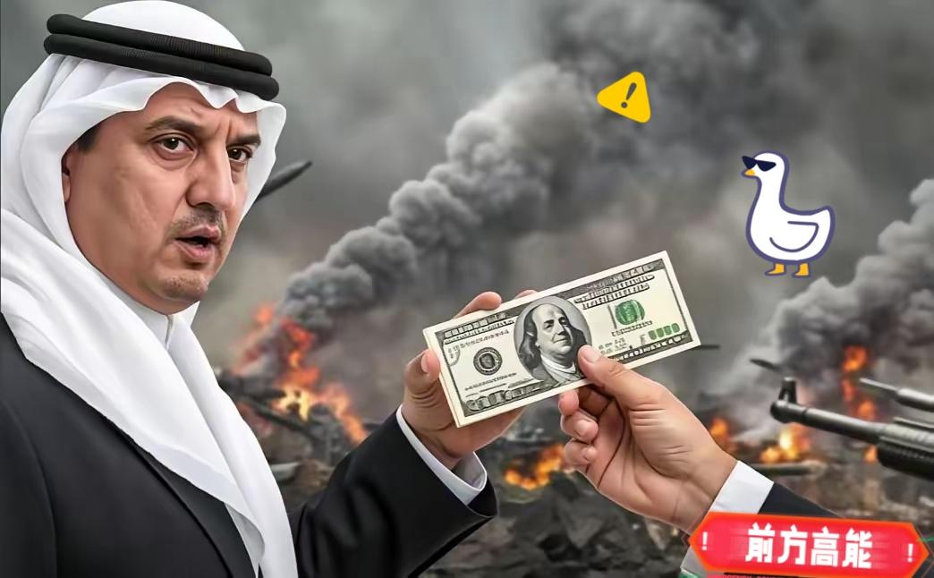 于出大消息了。 中东那边打得正凶，阿联酋却突然宣布，坚持要给美国投1.4万亿美元