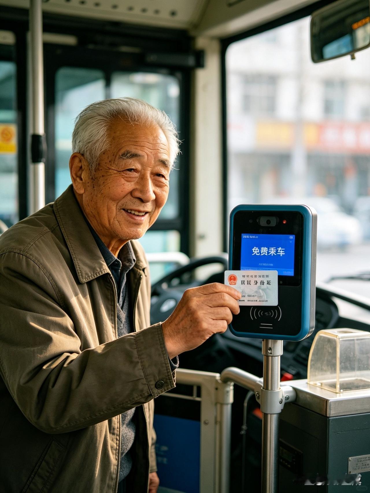 好消息！邯郸公交暖心新政：全国65周岁以上老人，刷身份证即可免费乘车

自202