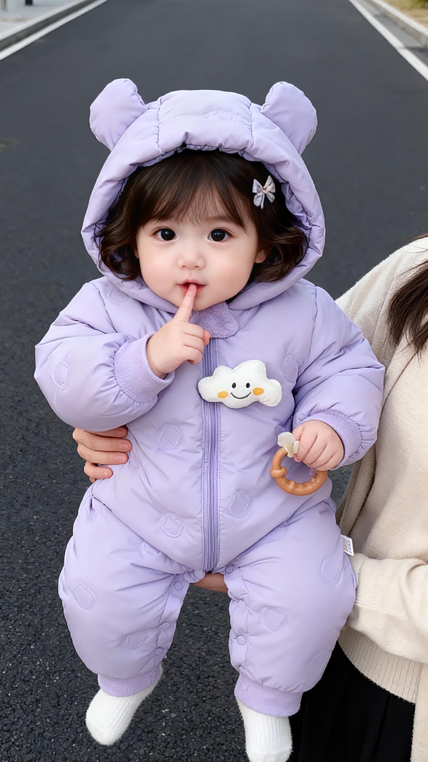 我的小公主 冬天就要保暖又好看 萌娃过冬穿搭已就位 高品质童装 萌娃穿搭