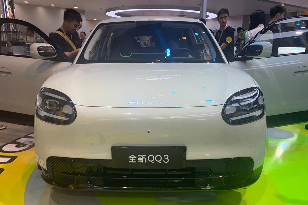 2025成都车展全新QQ3首发，轴距直接干到2700mm？这是要从小型车"膨胀"