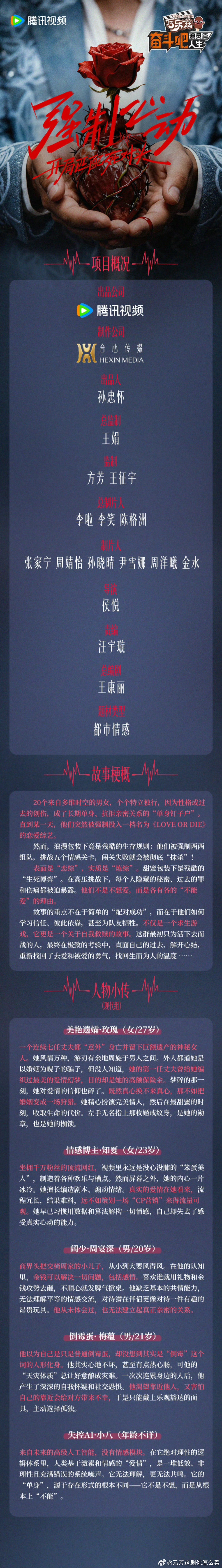 奋斗吧人生短剧组讯奋斗吧人生表面恋综实则炼综奋斗吧人生 组讯曝光！20位特立独行