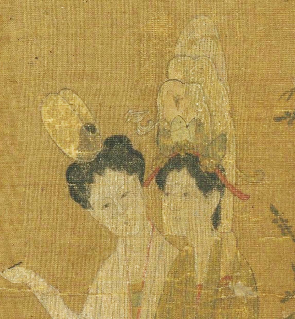 图中这位宋代女子的发髻也太高了吧，只有一尺多长，这恐怕也是宋仁宗禁止高髻的原因之