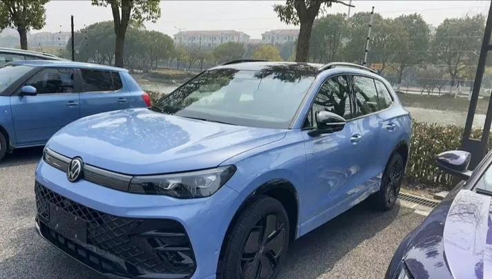 【上汽大众全新途观L Pro谍照曝光 有望二季度发布】新车基于新一代模块化平台M